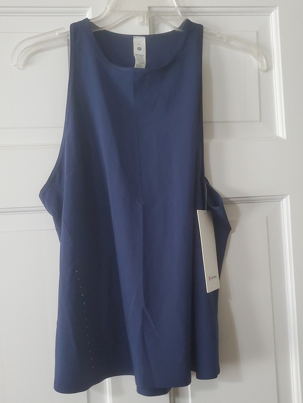NWT Lululemon Lightweight Stretch Tank Nightsea Sz 8